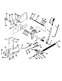 Lift Assembly parts for Craftsman Front-Engine Lawn Tractor 917250541 from AppliancePartsPros.com