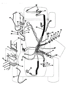 Electrical parts for Craftsman Front-Engine Lawn Tractor 917250551 from AppliancePartsPros.com