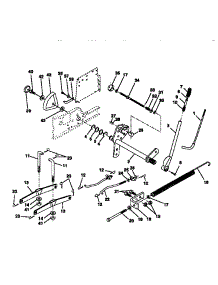 Lift Assembly parts for Craftsman Front-Engine Lawn Tractor 917250551 from AppliancePartsPros.com