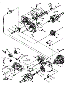 Transaxle parts for Craftsman Front-Engine Lawn Tractor 917250560 from AppliancePartsPros.com