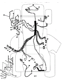 Electrical parts for Craftsman Front-Engine Lawn Tractor 917250571 from AppliancePartsPros.com
