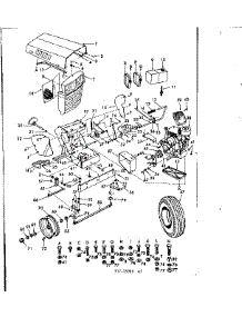 Top Half parts for Craftsman Front-Engine Lawn Tractor 91725060 from AppliancePartsPros.com