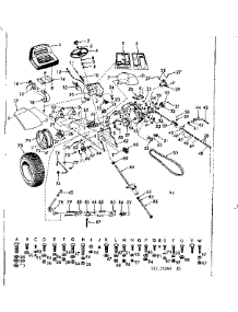 Steering Assembly parts for Craftsman Front-Engine Lawn Tractor 91725060 from AppliancePartsPros.com