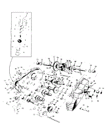 Transaxle parts for Craftsman Front-Engine Lawn Tractor 91725070 from AppliancePartsPros.com