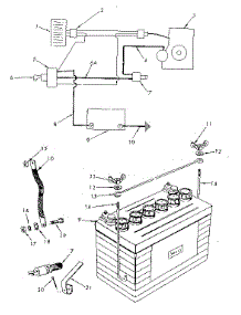 Electrical System parts for Craftsman Front-Engine Lawn Tractor 91725070 from AppliancePartsPros.com