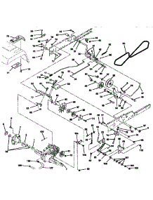 Ground Drive parts for Craftsman Front-Engine Lawn Tractor 917250770 from AppliancePartsPros.com