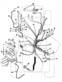 Electrical Repair Parts parts for Craftsman Front-Engine Lawn Tractor 917250771 from AppliancePartsPros.com