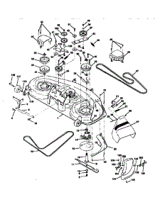 Mower Deck parts for Craftsman Lawn & Garden Engine 917250780 from AppliancePartsPros.com