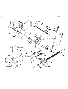 Lift Assembly parts for Craftsman Riding Mower & Tractor 917250790 from AppliancePartsPros.com
