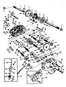Transaxle parts for Craftsman Riding Mower & Tractor 917250790 from AppliancePartsPros.com