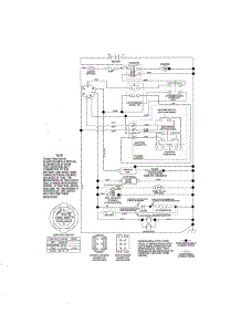 Schematic Diagram parts for Craftsman Front-Engine Lawn Tractor 917250811 from AppliancePartsPros.com