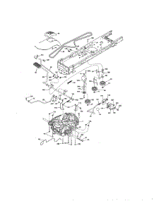 Ground Drive parts for Craftsman Front-Engine Lawn Tractor 917250821 from AppliancePartsPros.com