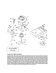 Engine parts for Craftsman Front-Engine Lawn Tractor 917250830 from AppliancePartsPros.com