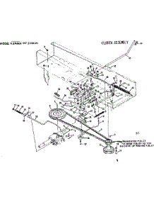 Clutch Assembly parts for Craftsman Front-Engine Lawn Tractor 917250830-1977 from AppliancePartsPros.com