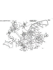 Mower parts for Craftsman Front-Engine Lawn Tractor 917250830-1977 from AppliancePartsPros.com