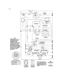 Schematic Diagram parts for Craftsman Front-Engine Lawn Tractor 917250831 from AppliancePartsPros.com