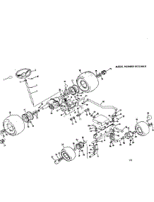 Steering And Front Axle parts for Craftsman Front-Engine Lawn Tractor 917250831-1977 from AppliancePartsPros.com