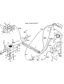 Electrical parts for Craftsman Front-Engine Lawn Tractor 917250831-1977 from AppliancePartsPros.com