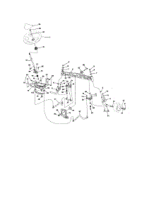 Steering parts for Craftsman Front-Engine Lawn Tractor 917250841 from AppliancePartsPros.com