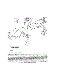 Engine parts for Craftsman Front-Engine Lawn Tractor 917250842 from AppliancePartsPros.com