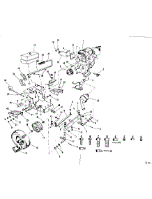 Engine parts for Craftsman Front-Engine Lawn Tractor 91725090 from AppliancePartsPros.com