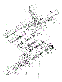 Transaxle parts for Craftsman Front-Engine Lawn Tractor 91725090 from AppliancePartsPros.com
