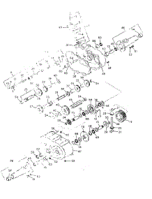 Transaxle parts for Craftsman Front-Engine Lawn Tractor 91725091 from AppliancePartsPros.com