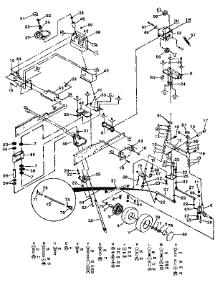 Steering Assembly parts for Craftsman Front-Engine Lawn Tractor 917250910 from AppliancePartsPros.com