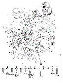 Drive Assembly parts for Craftsman Front-Engine Lawn Tractor 91725092 from AppliancePartsPros.com