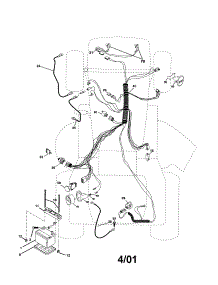 Electrical parts for Craftsman Front-Engine Lawn Tractor 917250980 from AppliancePartsPros.com