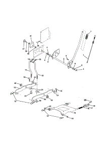 Lift Assembly parts for Craftsman Front-Engine Lawn Tractor 917250980 from AppliancePartsPros.com