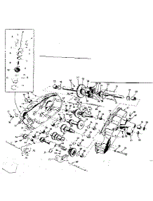 Transaxle parts for Craftsman Front-Engine Lawn Tractor 91725101 from AppliancePartsPros.com