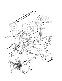 Drive parts for Craftsman Front-Engine Lawn Tractor 917251120 from AppliancePartsPros.com