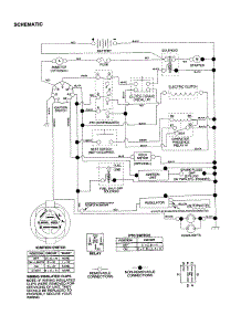 Schematic parts for Craftsman Front-Engine Lawn Tractor 917251160 from AppliancePartsPros.com