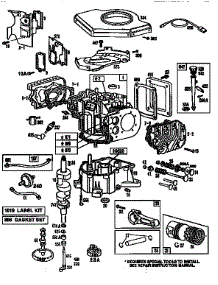 Engine 460777-1297-01 (71,500) parts for Craftsman Front-Engine Lawn Tractor 917251360 from AppliancePartsPros.com