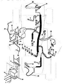 Electrical parts for Craftsman Front-Engine Lawn Tractor 917251360 from AppliancePartsPros.com