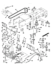 Drive parts for Craftsman Front-Engine Lawn Tractor 917251360 from AppliancePartsPros.com