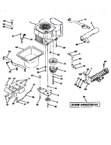 Engine parts for Craftsman Front-Engine Lawn Tractor 917251370 from AppliancePartsPros.com