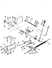Lift Assembly parts for Craftsman Front-Engine Lawn Tractor 917251370 from AppliancePartsPros.com