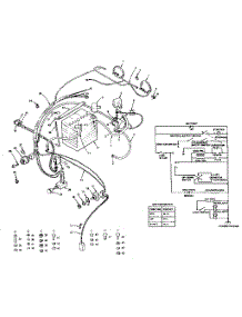 Electrical parts for Craftsman Front-Engine Lawn Tractor 91725141 from AppliancePartsPros.com