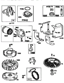 Engine 460777-1297-01 (71,500) parts for Craftsman Front-Engine Lawn Tractor 917251470 from AppliancePartsPros.com