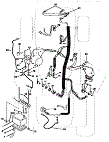 Electrical parts for Craftsman Front-Engine Lawn Tractor 917251470 from AppliancePartsPros.com