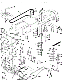 Drive parts for Craftsman Front-Engine Lawn Tractor 917251472 from AppliancePartsPros.com
