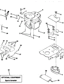 Engine parts for Craftsman Front-Engine Lawn Tractor 917251472 from AppliancePartsPros.com