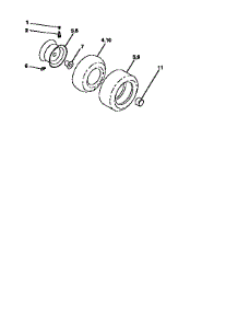 Wheels And Tires parts for Craftsman Front-Engine Lawn Tractor 917251472 from AppliancePartsPros.com