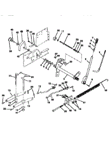 Lift Assembly parts for Craftsman Front-Engine Lawn Tractor 917251480 from AppliancePartsPros.com