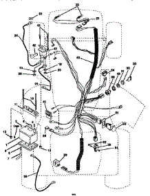 Electrical parts for Craftsman Front-Engine Lawn Tractor 917251481 from AppliancePartsPros.com