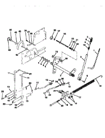 Lift Assemby parts for Craftsman Front-Engine Lawn Tractor 917251482 from AppliancePartsPros.com