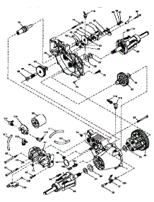 Hydro Gear Transaxle-210310 parts for Craftsman Front-Engine Lawn Tractor 917251490 from AppliancePartsPros.com