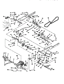 Ground Drive parts for Craftsman Front-Engine Lawn Tractor 917251491 from AppliancePartsPros.com